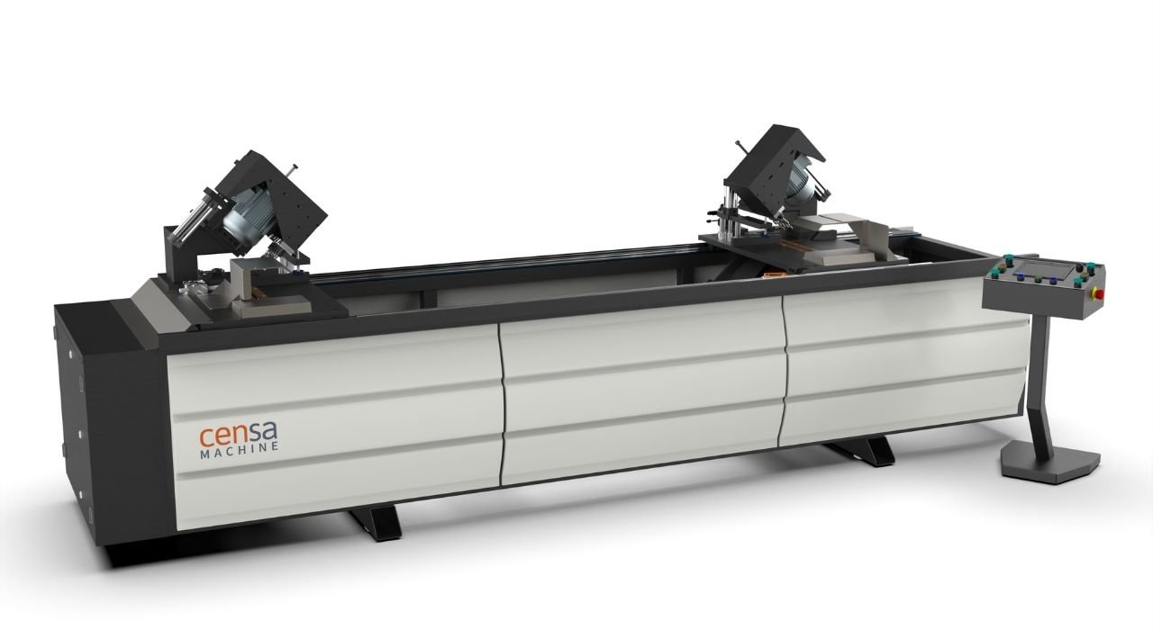 Servolu Kapı Kasası 45-90 Kesim ve Kavela Deliği Açma  